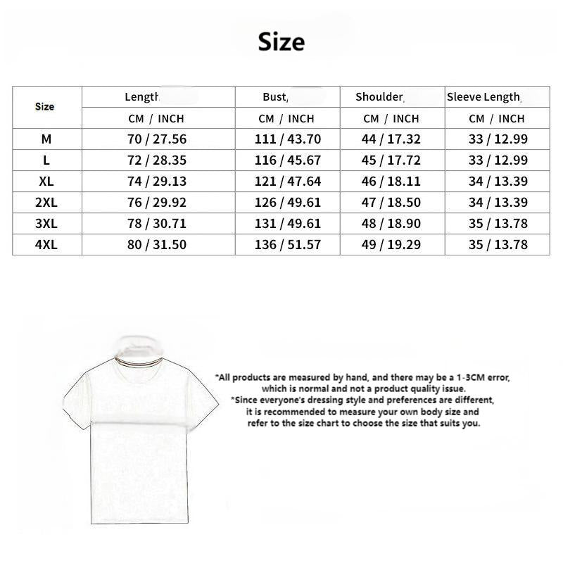 V-neck solid color large size casual T-shirt short sleeve men's