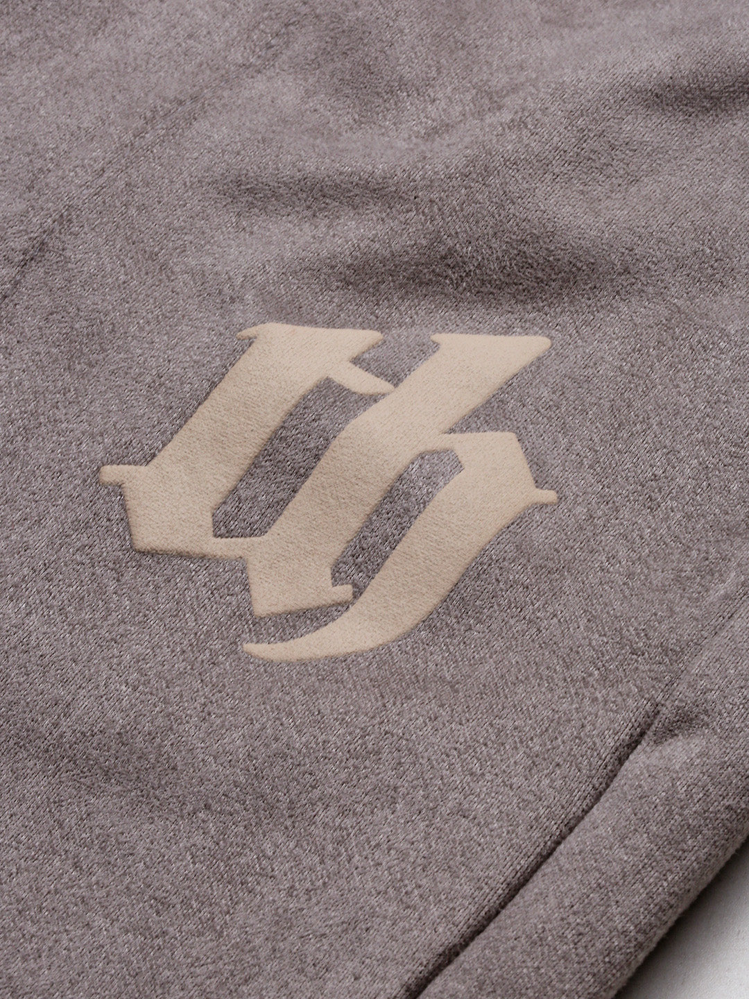 Men's Grey Solid Regular Fit Cotton Shorts