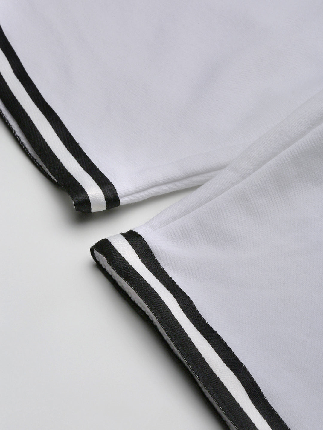 Men's White Cotton Shorts