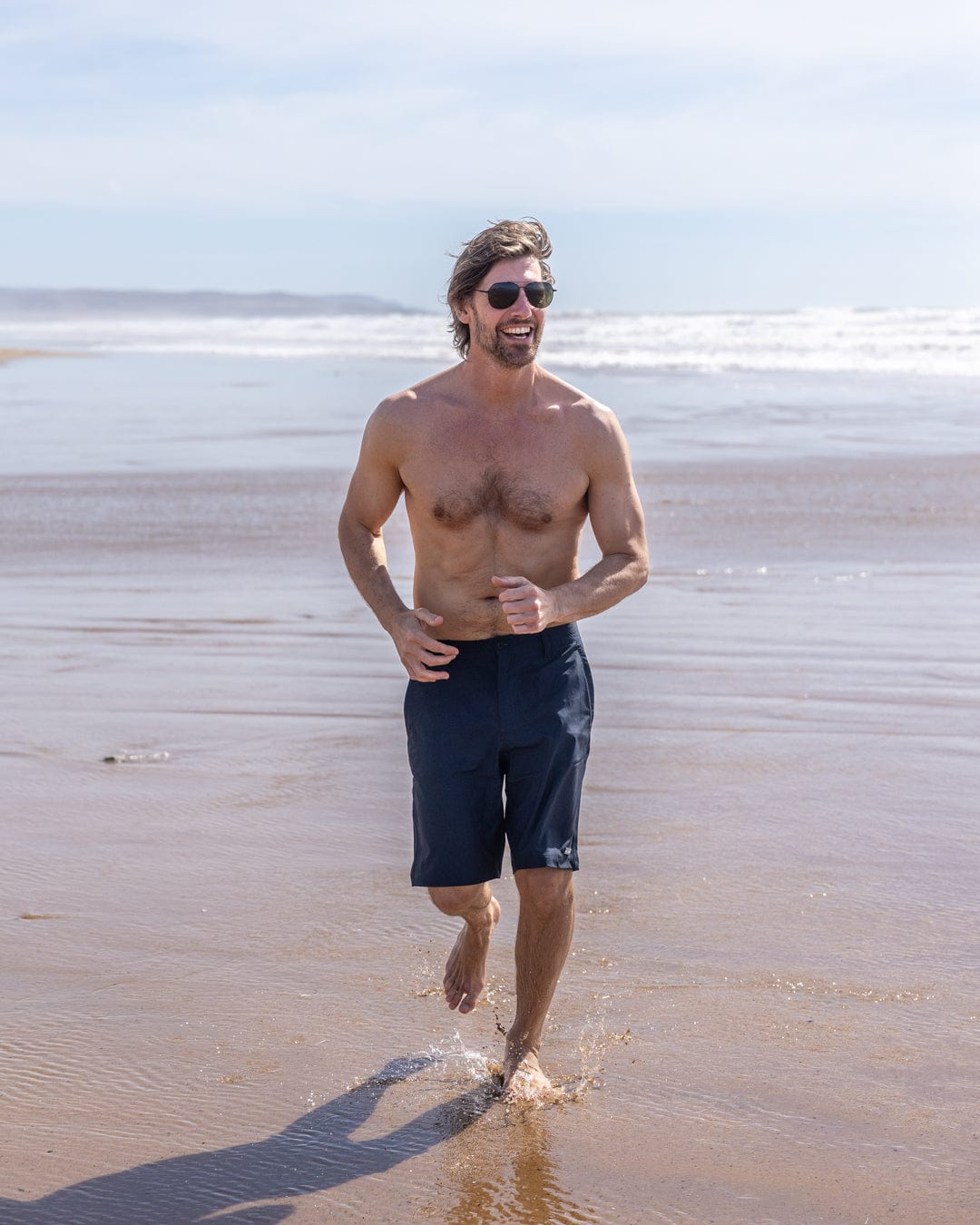 Amphibian 3 - Hybrid Boardshorts - Blue