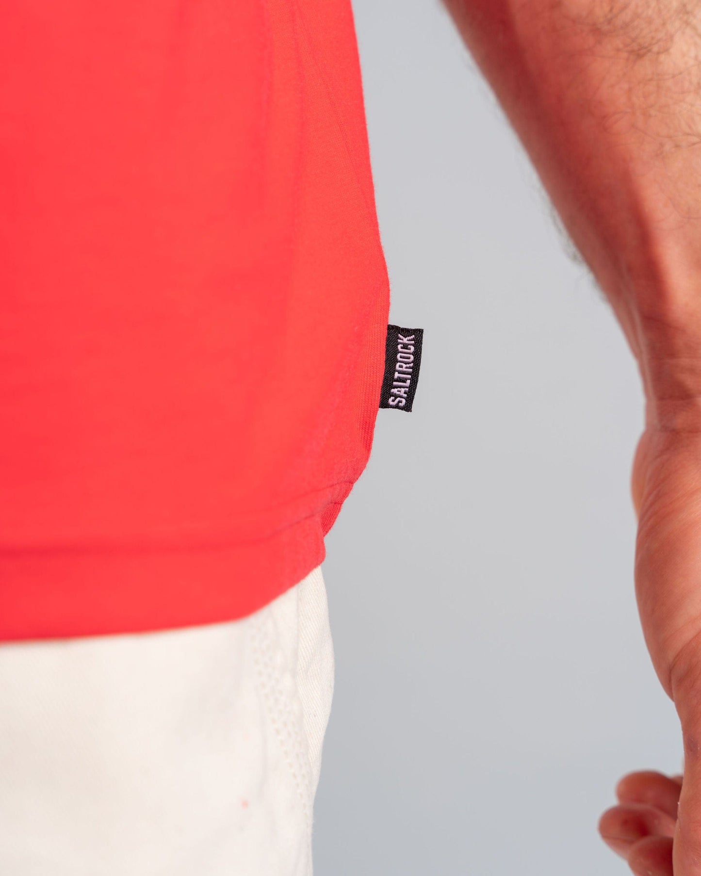 Geo Beach - Mens Short Sleeve T-Shirt - Red