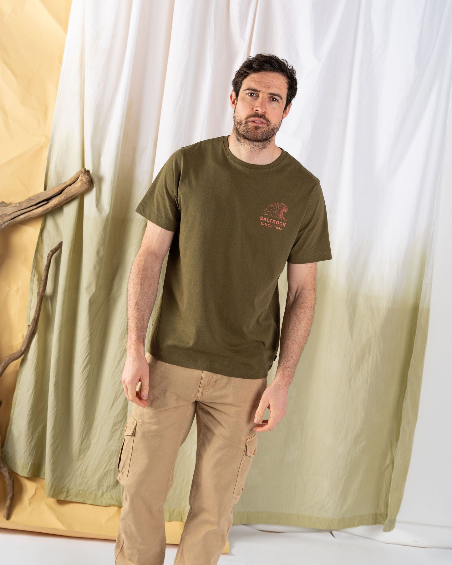 Lost Wave - Mens T-Shirt - Green