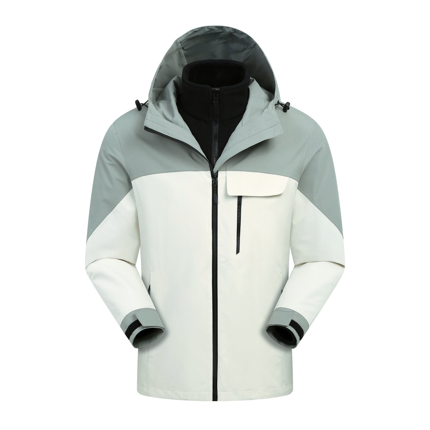 New outdoor autumn and winter men's and women's waterproof and windproof jacket