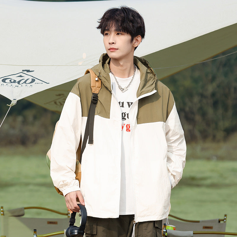 upf50+ outdoor ice silk sun protection clothing men and women summer thin breathable fishing sun protection clothing