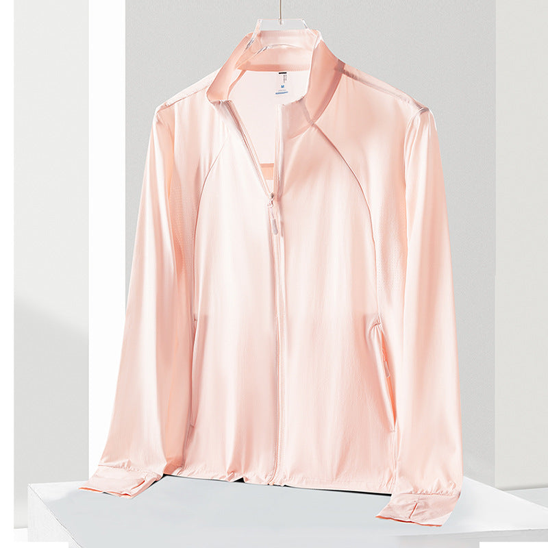 Summer outdoor stand collar sun protection clothing