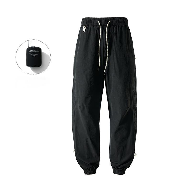 Outdoor sun protection trousers men PUF50 can be stored to prevent UV rays all-match casual couple trousers