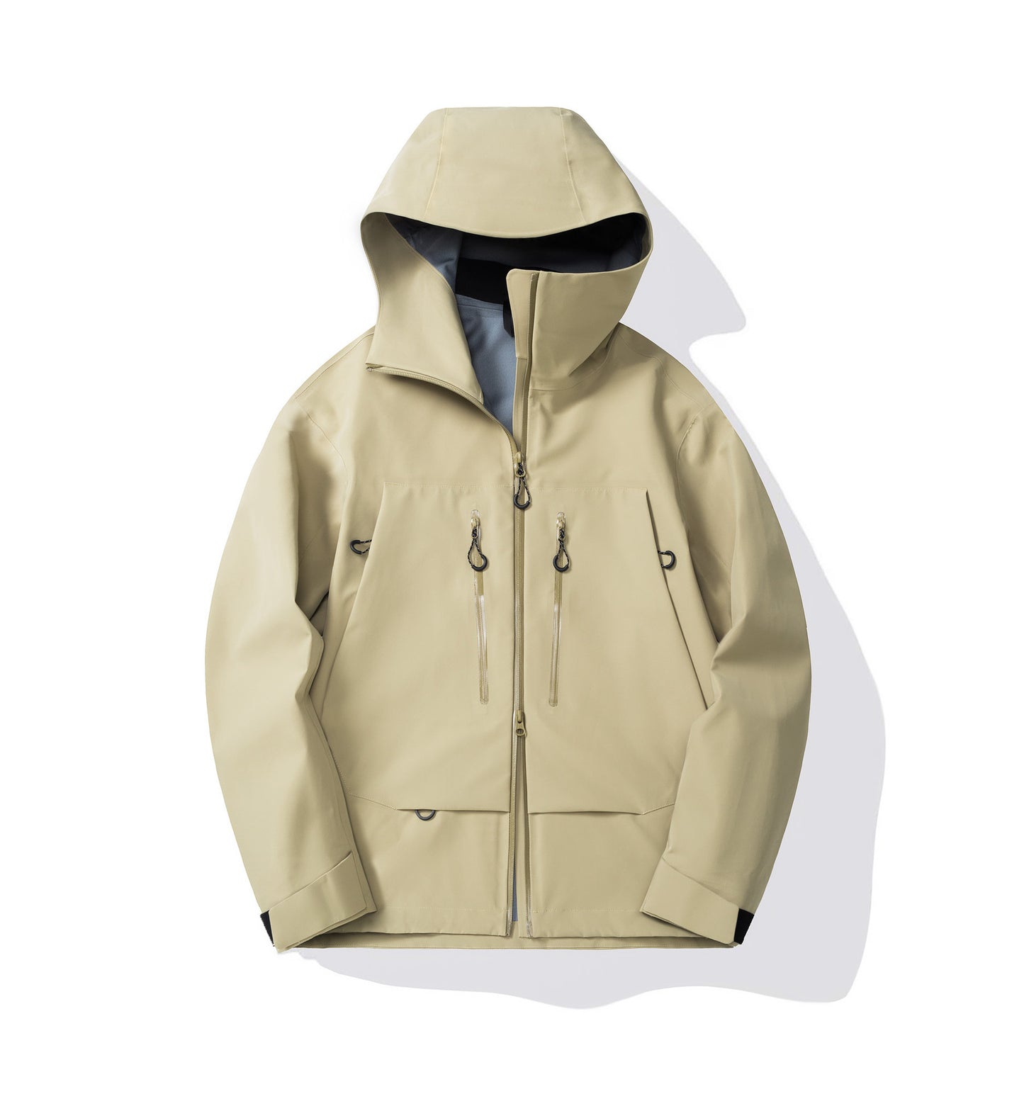 New autumn windproof and waterproof seamless laminated single-layer mountaineering suit