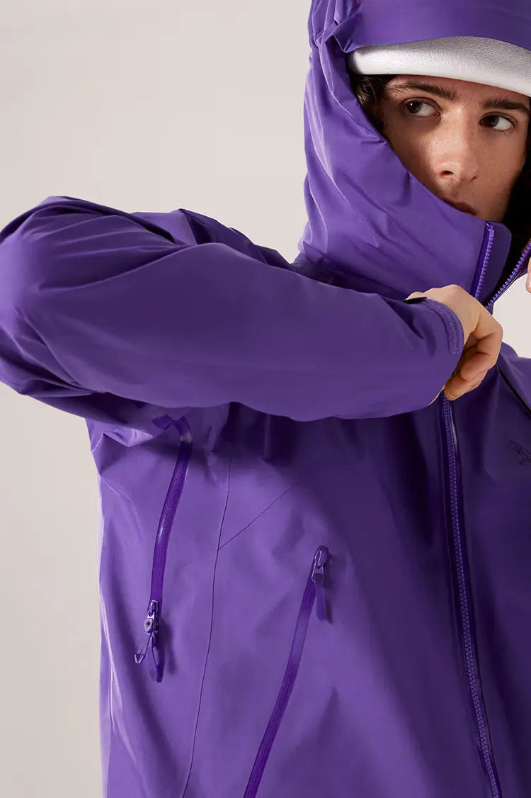 New laminated single-layer jacket is windproof and waterproof