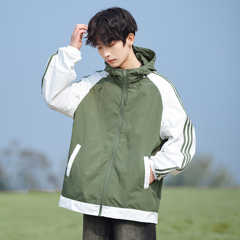 New UV-proof thin ice silk large size cycling jacket