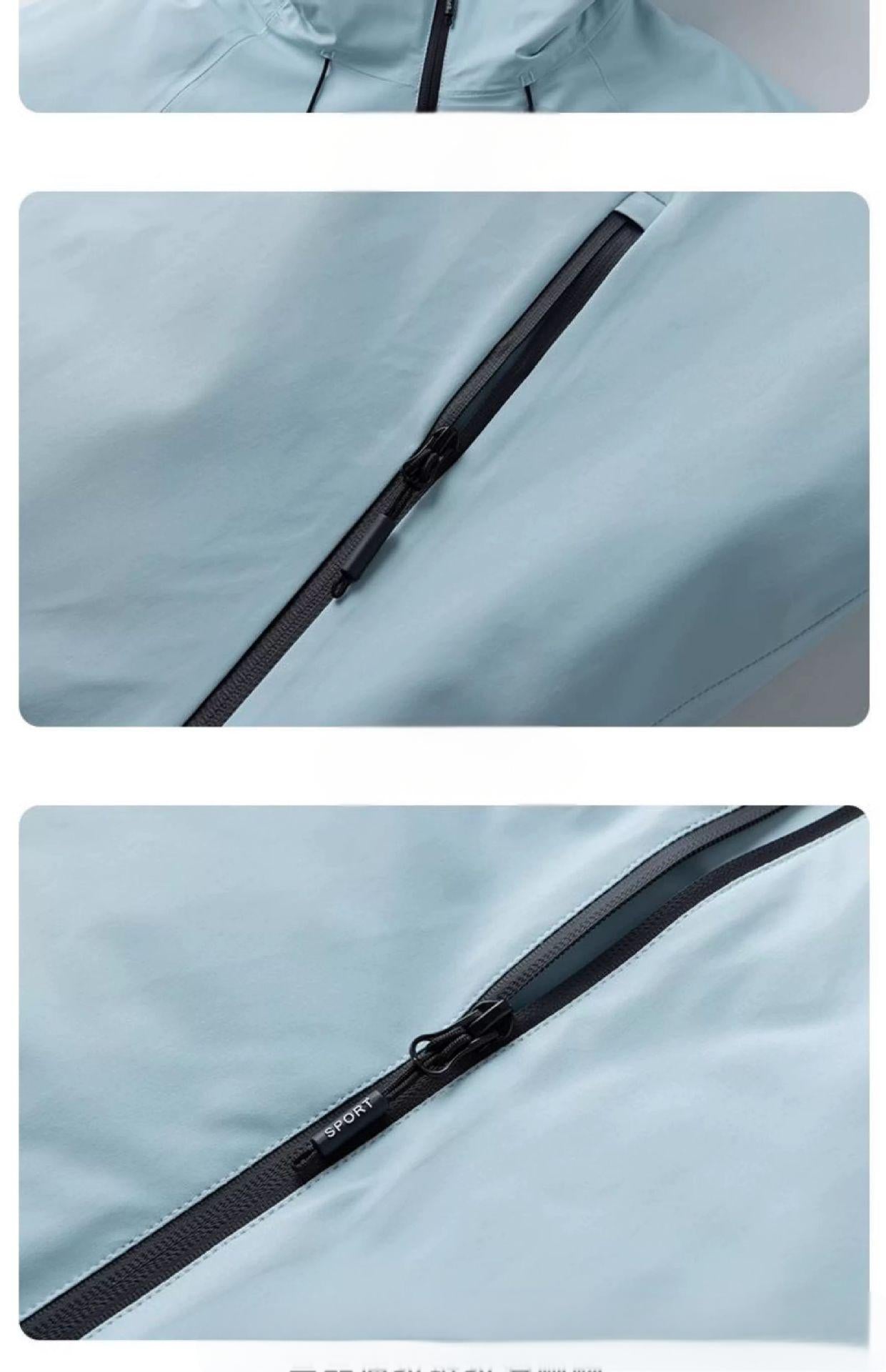 Three-in-one waterproof and windproof mountaineering jacket for men and women