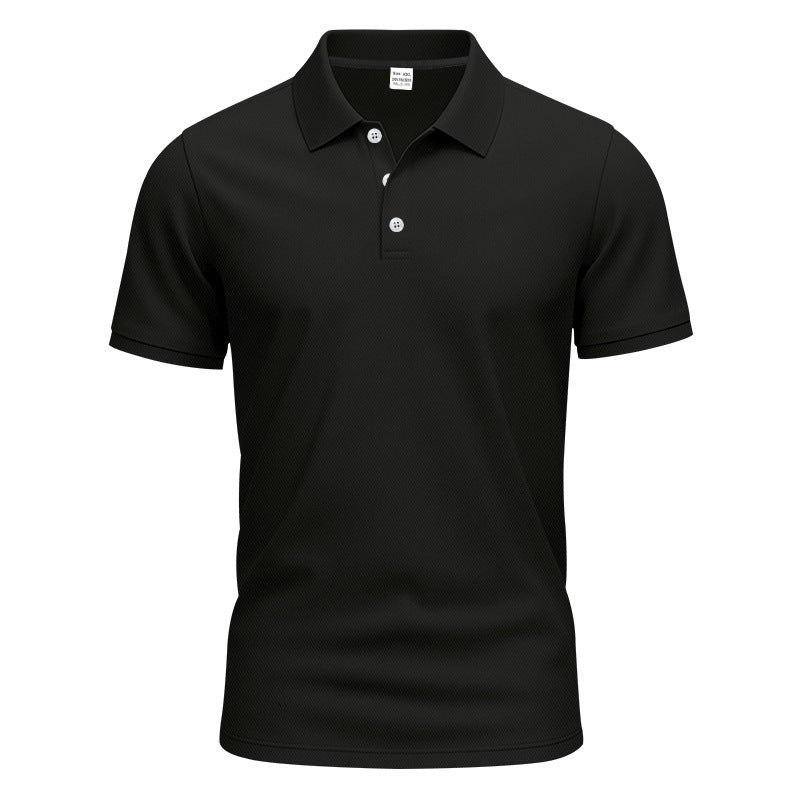 POLO shirt golf style gentleman loose breathable lapel short sleeve