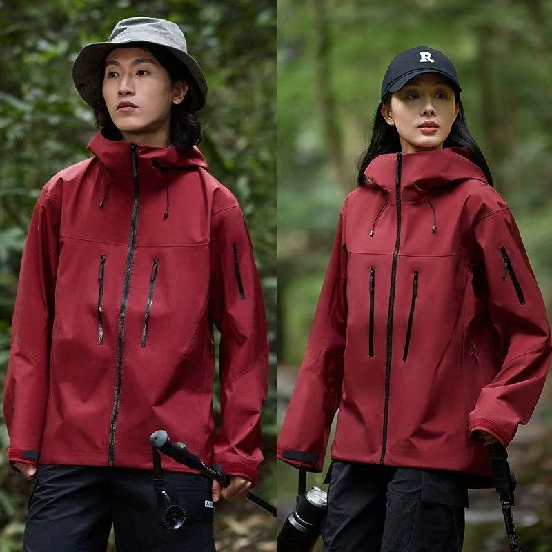 Waterproof and windproof laminated jackets for men and women