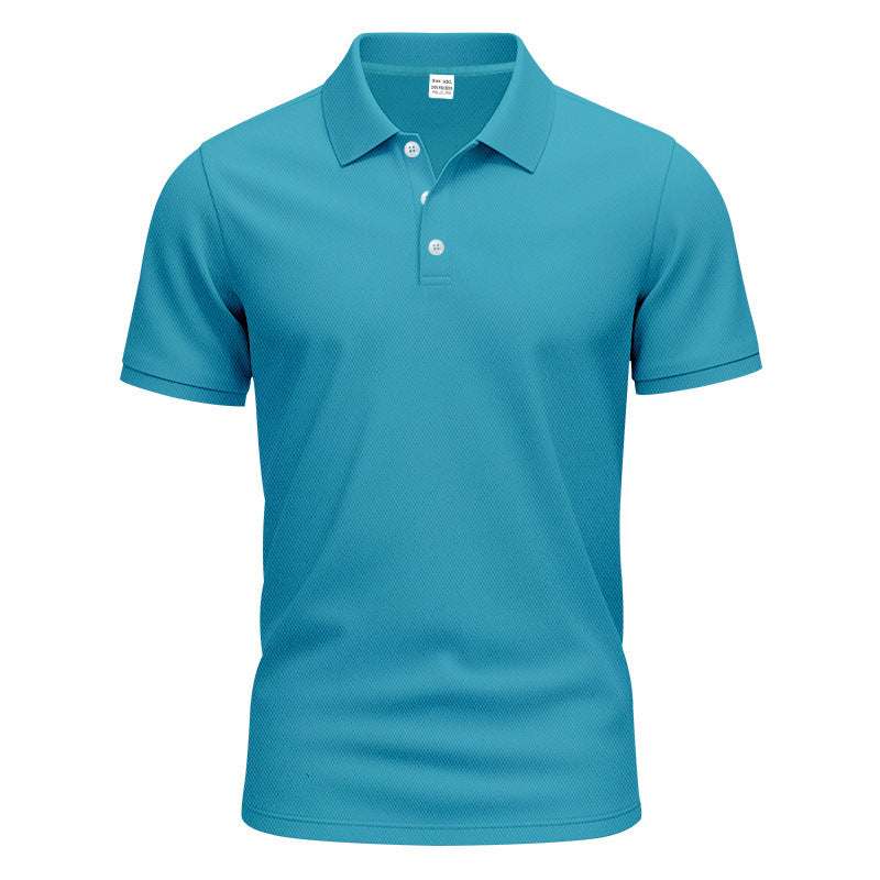 POLO shirt golf style gentleman loose breathable lapel short sleeve