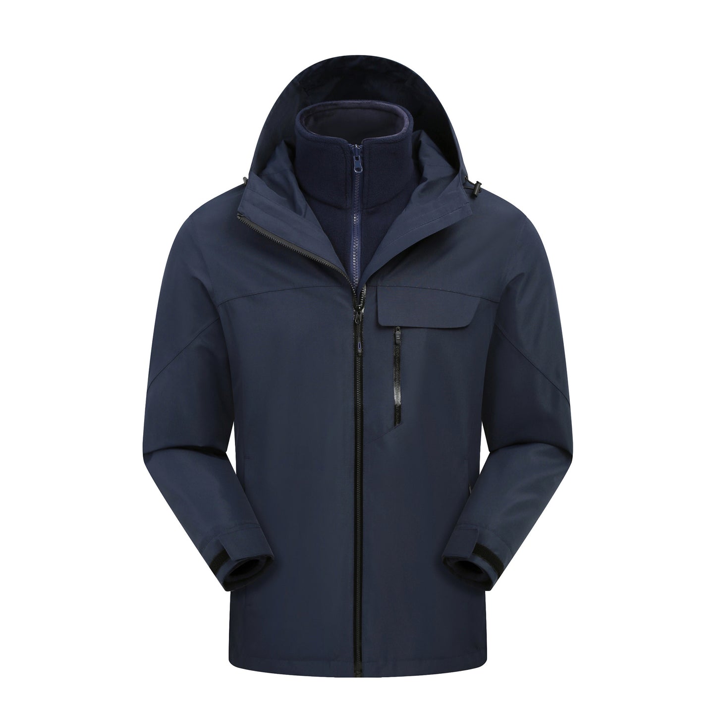 New outdoor autumn and winter men's and women's waterproof and windproof jacket