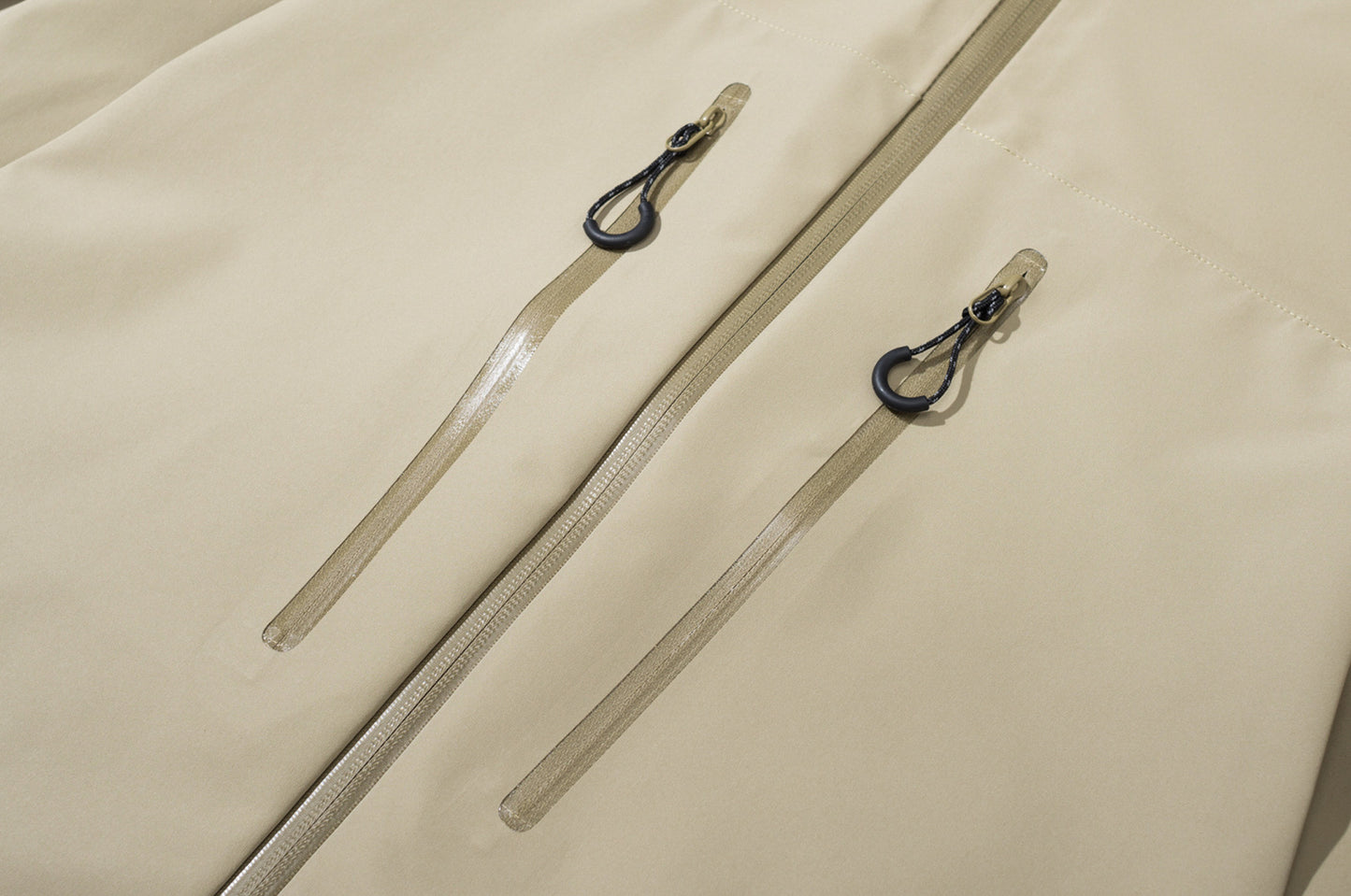 New autumn windproof and waterproof seamless laminated single-layer mountaineering suit