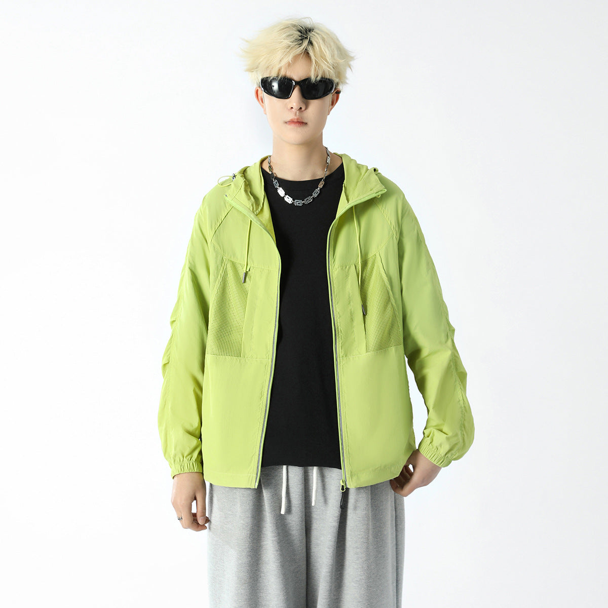 UPF100+ sun protection clothing for women summer thin anti-ultraviolet sunshade ice silk breathable sun protection shirt