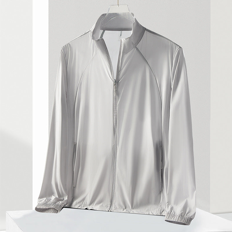 Summer outdoor stand collar sun protection clothing