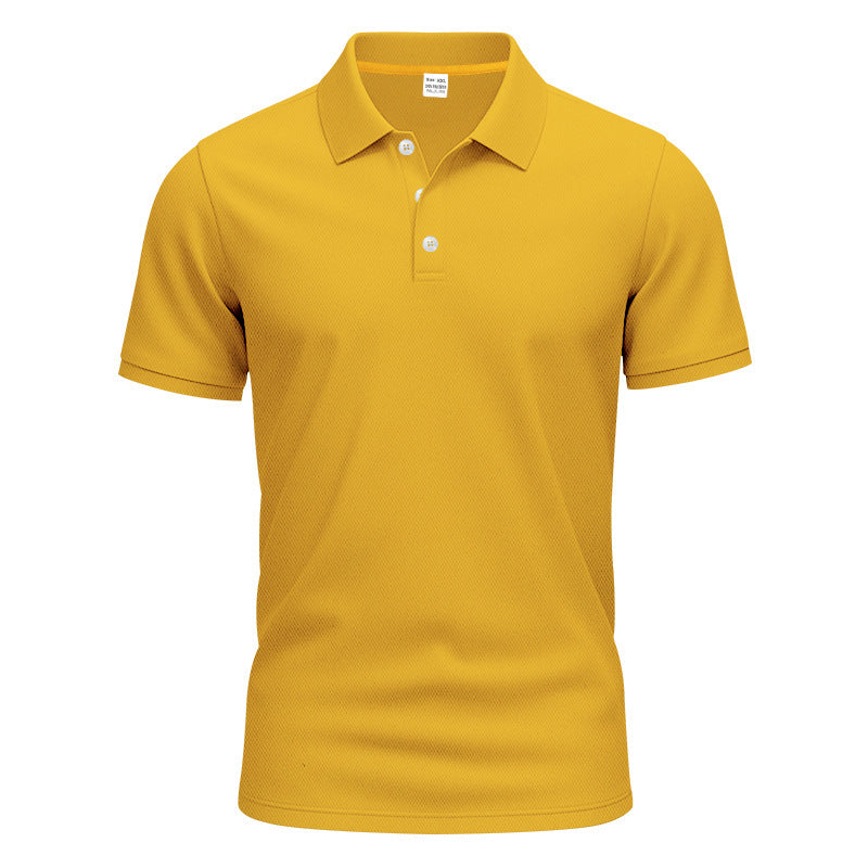 POLO shirt golf style gentleman loose breathable lapel short sleeve