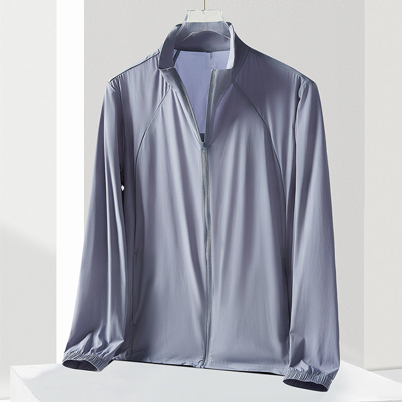 Summer outdoor stand collar sun protection clothing