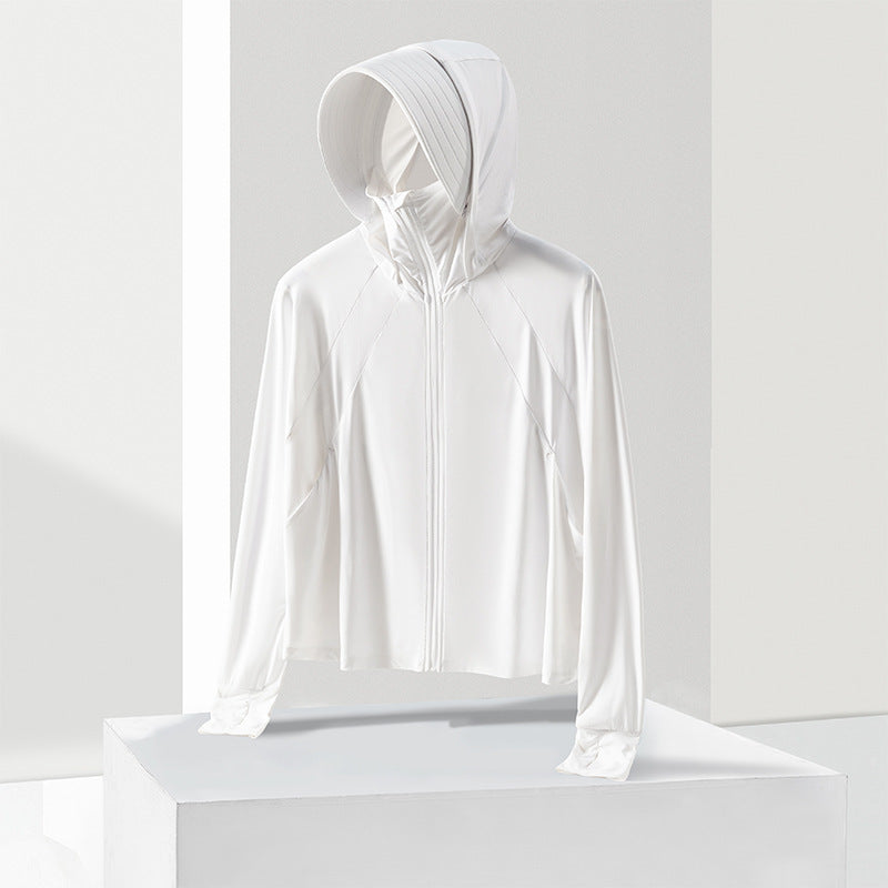 New UV-proof breathable thin outdoor sun protection jacket for slimming