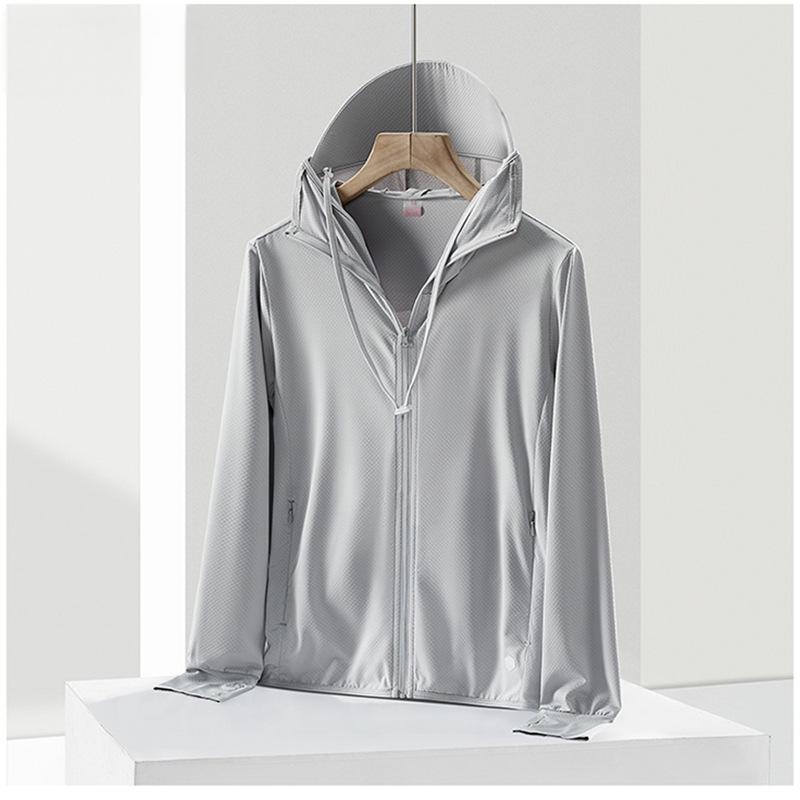 UPF50+ sun protection clothing, ice-feeling, UV-proof, summer thin female style