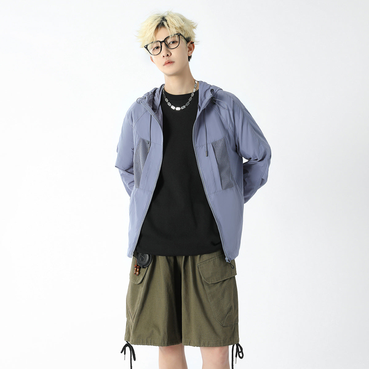 UPF100+ sun protection clothing for women summer thin anti-ultraviolet sunshade ice silk breathable sun protection shirt