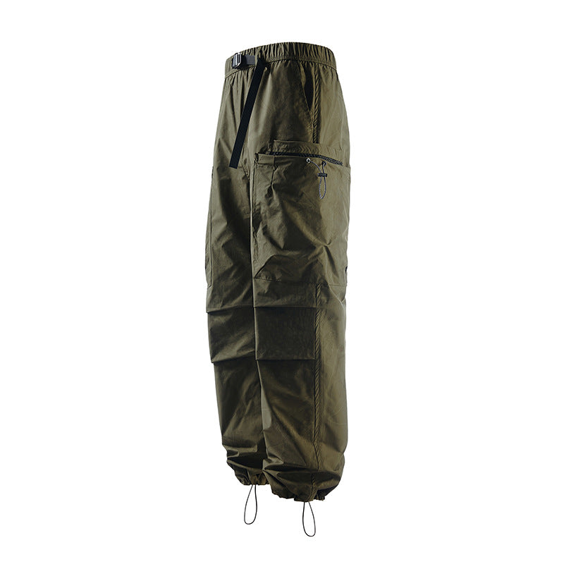 Waterproof straight-leg mountain pants outdoor paratrooper pants