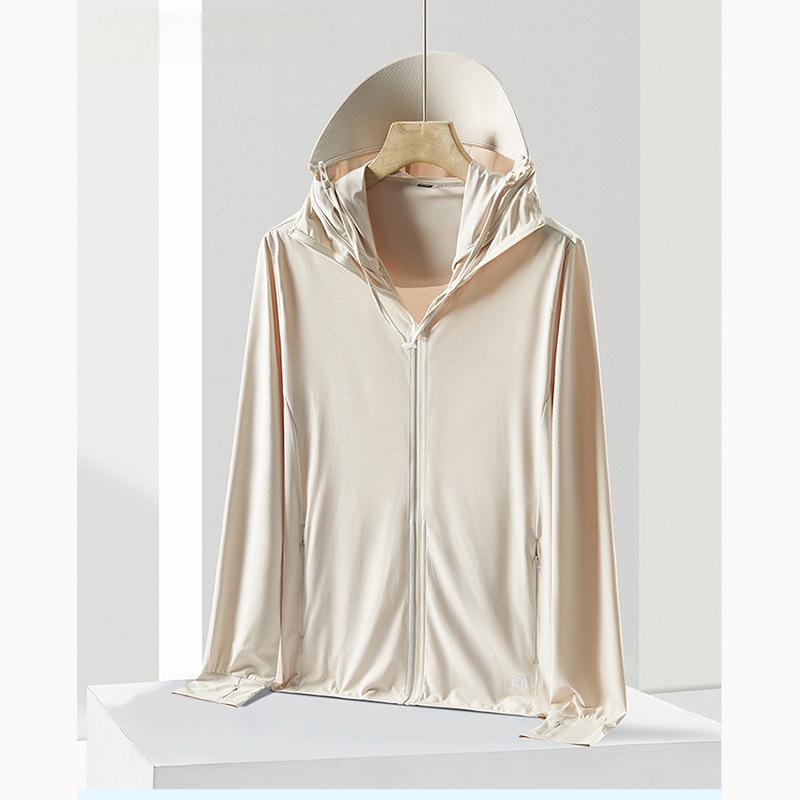 UPF50+ sun protection clothing, ice-feeling, UV-proof, summer thin female style