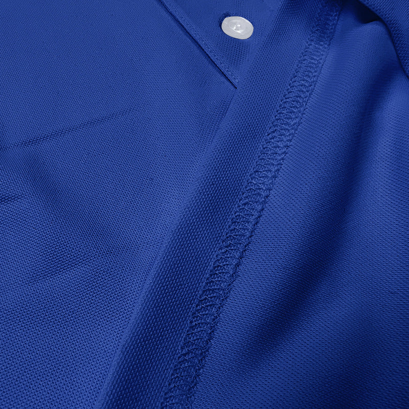 POLO shirt golf style gentleman loose breathable lapel short sleeve