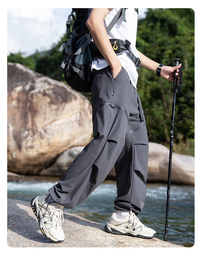 UPF50 loose couple pants UV protection long pants