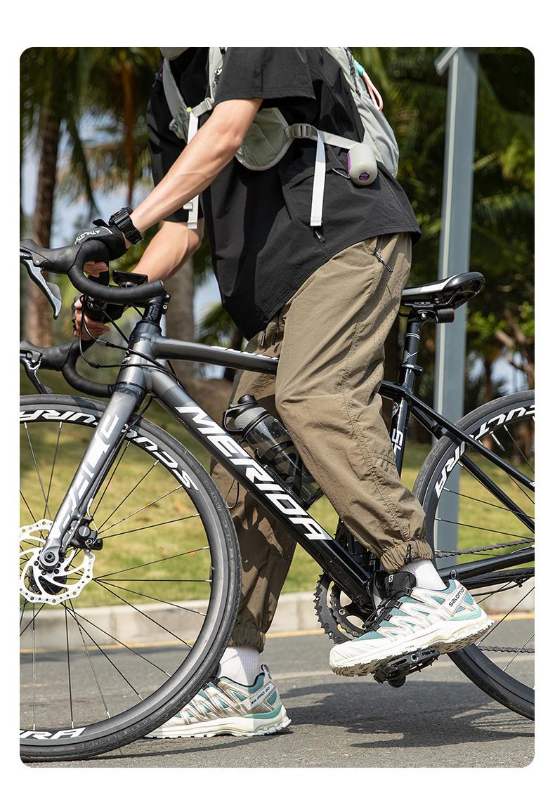 Versatile straight overalls mountain loose couple style long pants