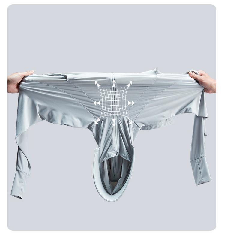 New UV-proof breathable thin outdoor sun protection jacket for slimming