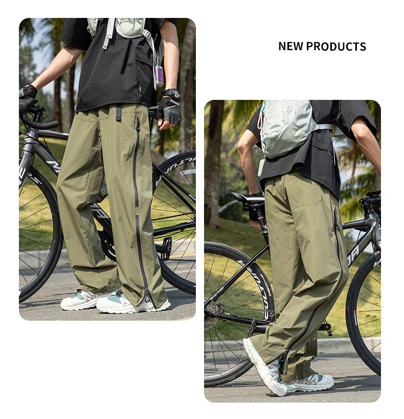 American style paratrooper pants casual workwear trousers