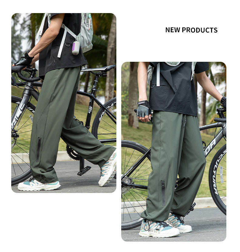 Men's straight-leg overalls mountain casual versatile