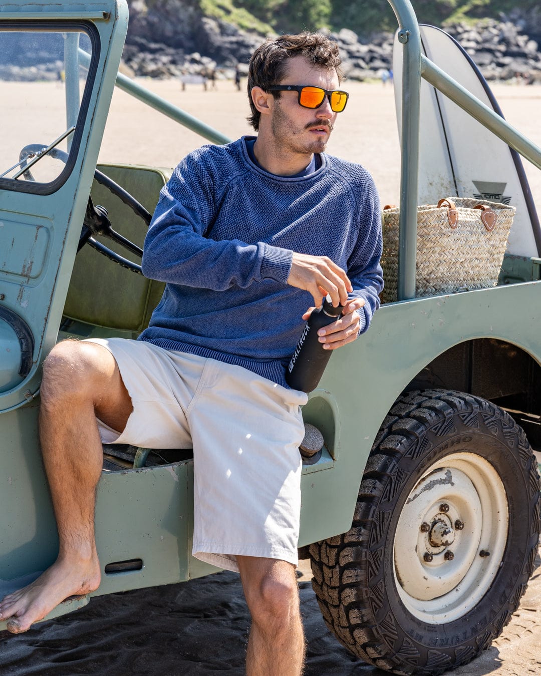 Sennen - Mens Chino Short - Cream