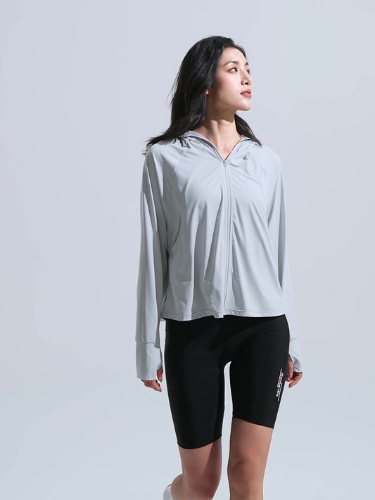 New UV-proof breathable thin outdoor sun protection jacket for slimming