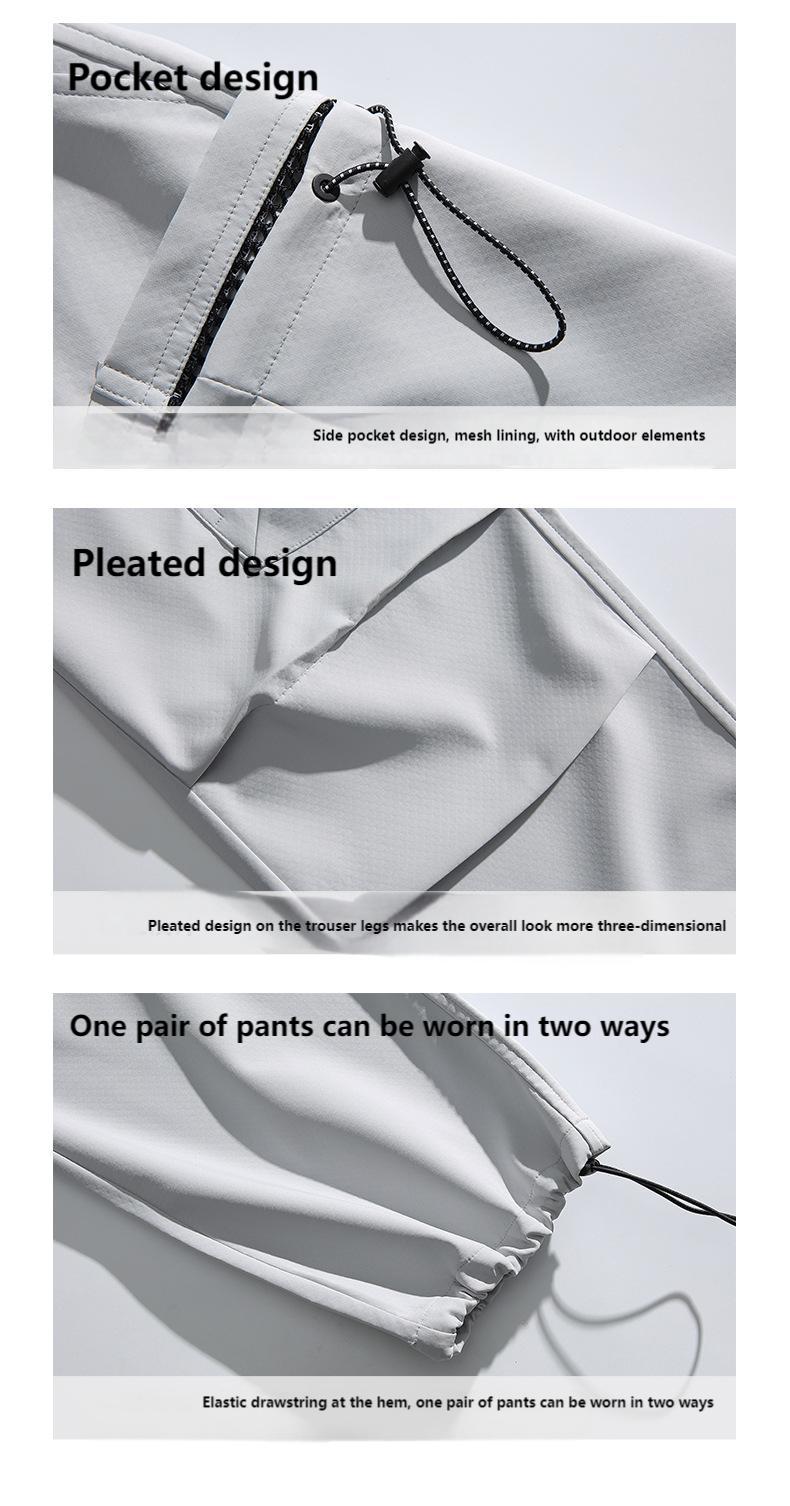 Waterproof straight-leg mountain pants outdoor paratrooper pants