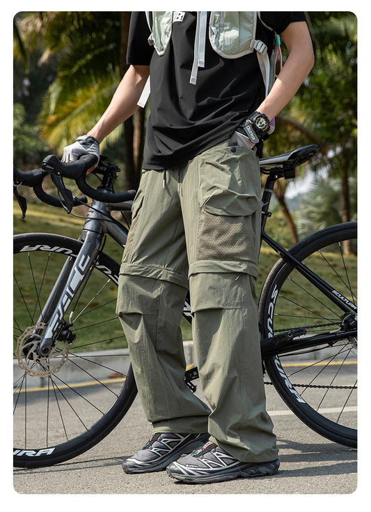 PUF50+ stowable overalls casual versatile trousers