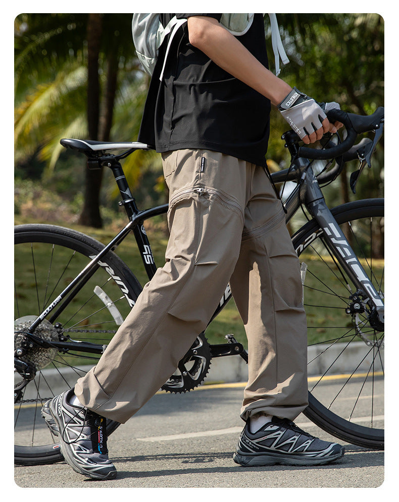 UPF50 loose couple pants UV protection long pants