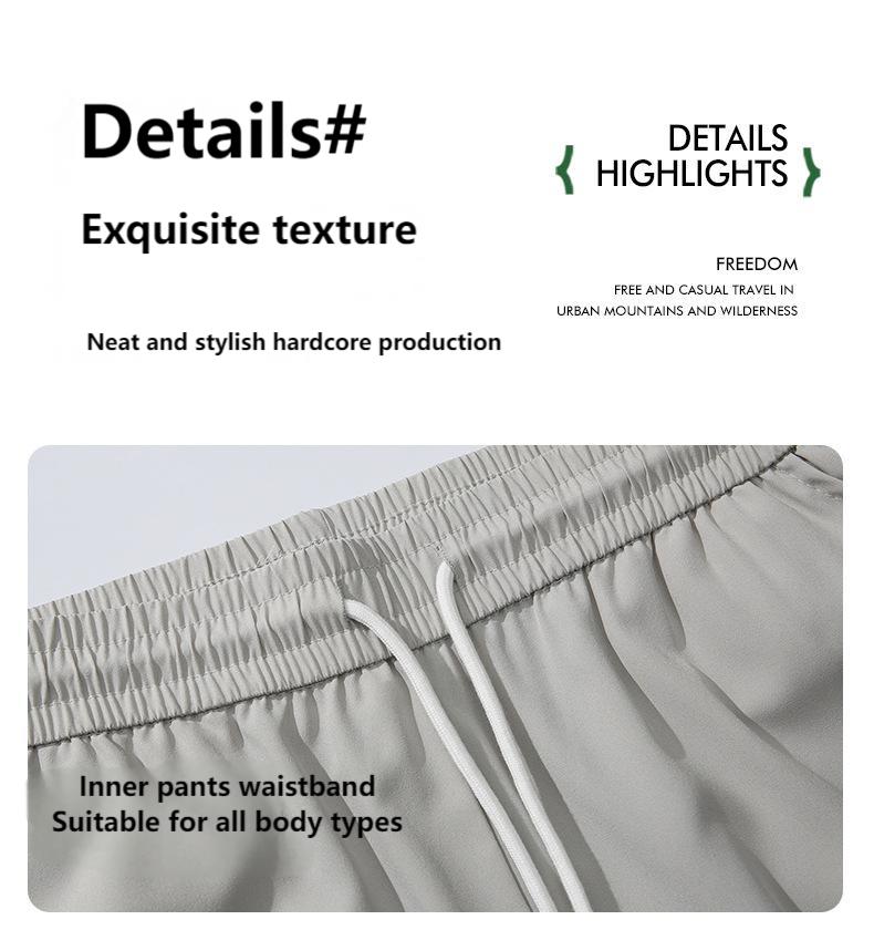 Waterproof quick-drying wear-resistant casual straight pants casual trousers