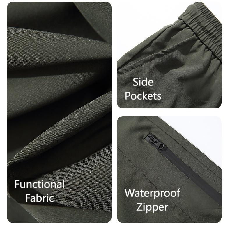 Men's straight-leg overalls mountain casual versatile