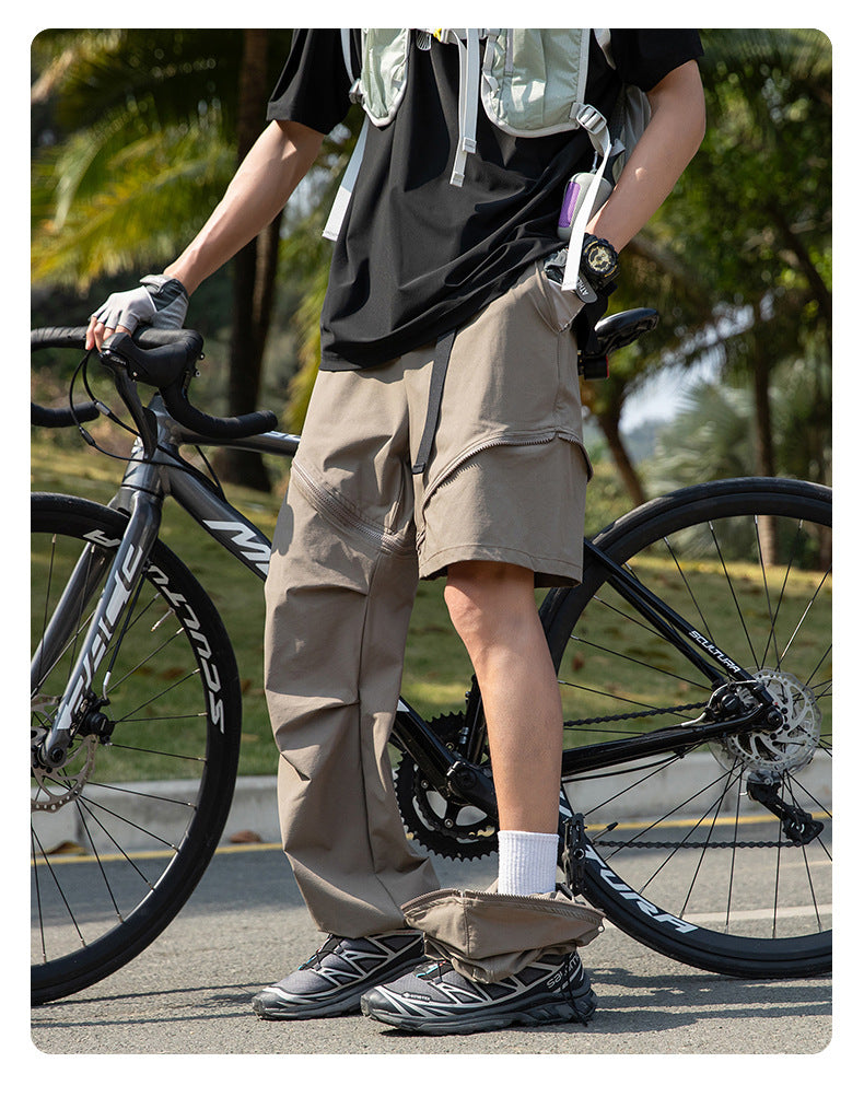 UPF50 loose couple pants UV protection long pants