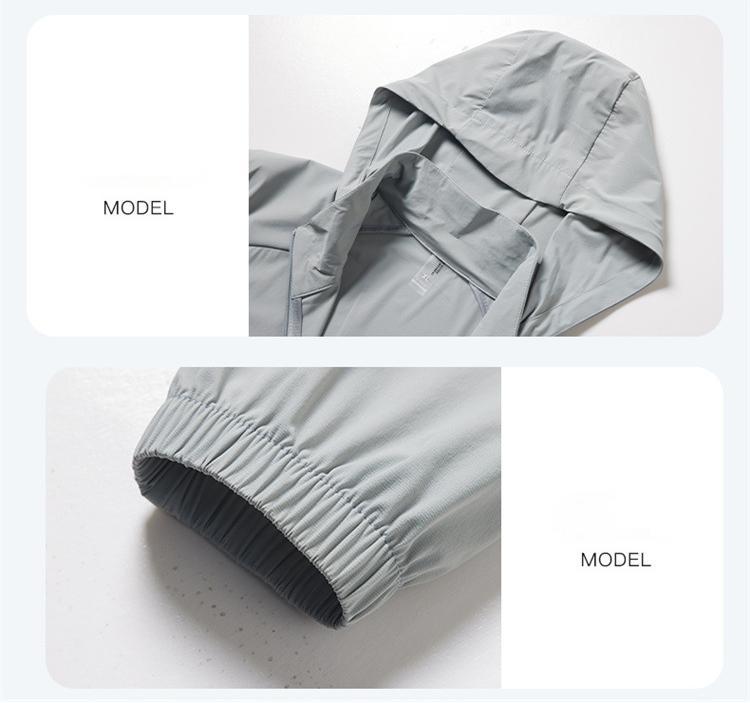 New summer breathable and lightweight outdoor UV protection sunscreen clothing