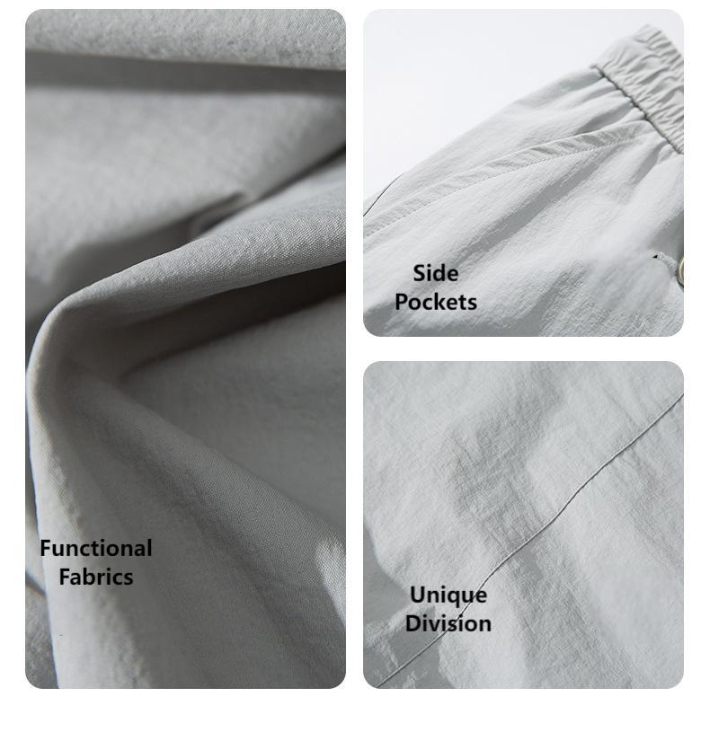 Outdoor sun protection trousers men PUF50 can be stored to prevent UV rays all-match casual couple trousers