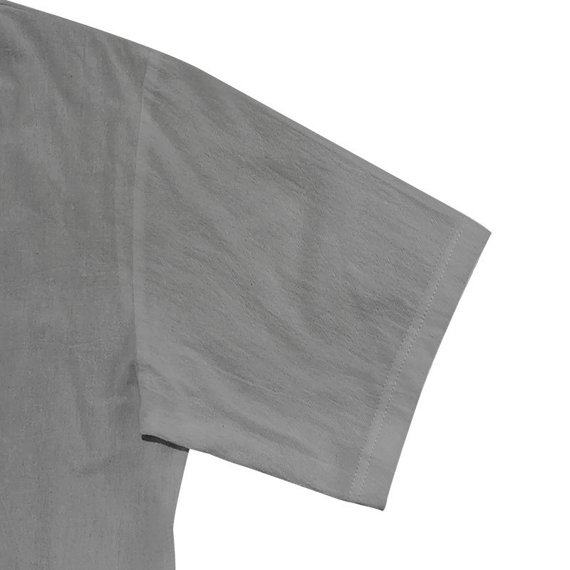 Casual short-sleeved men's loose T-shirt