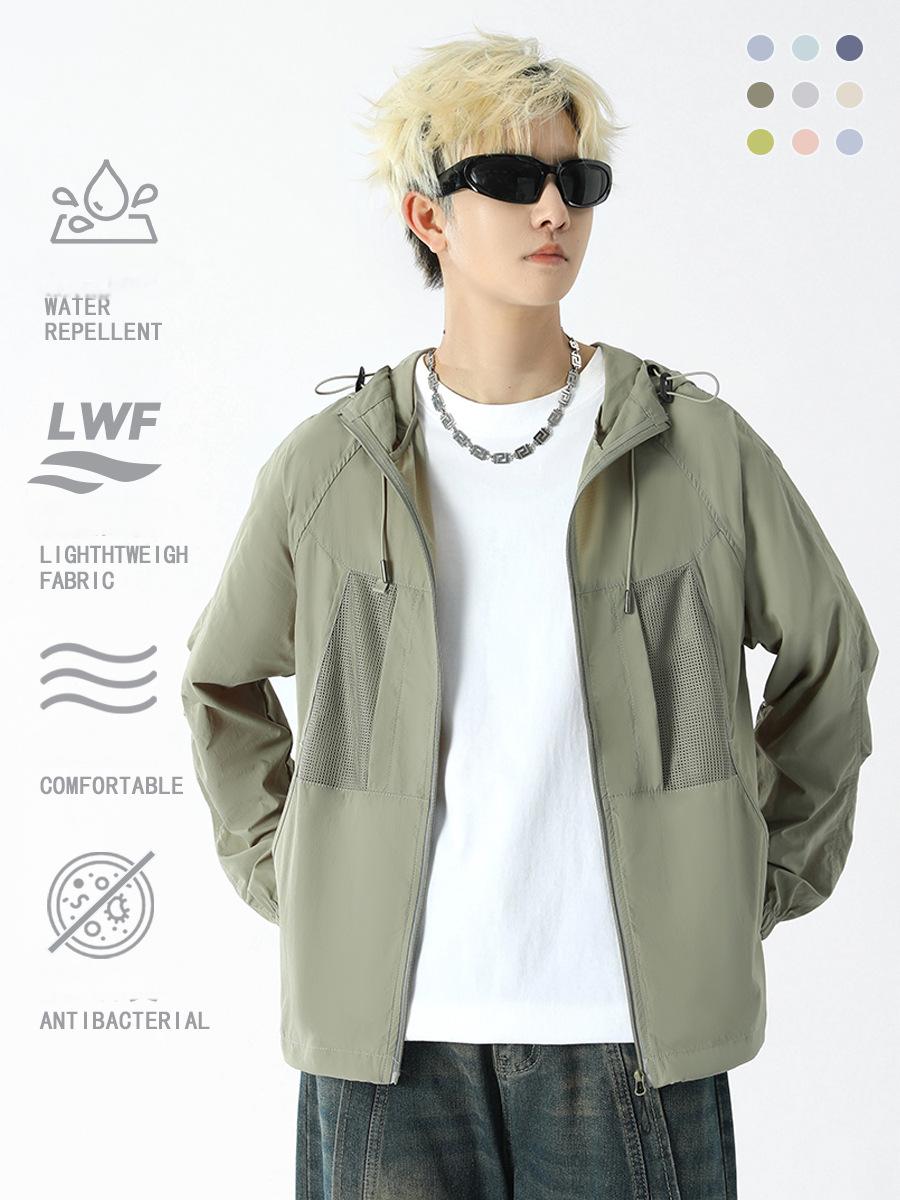 UPF100+ sun protection clothing for women summer thin anti-ultraviolet sunshade ice silk breathable sun protection shirt