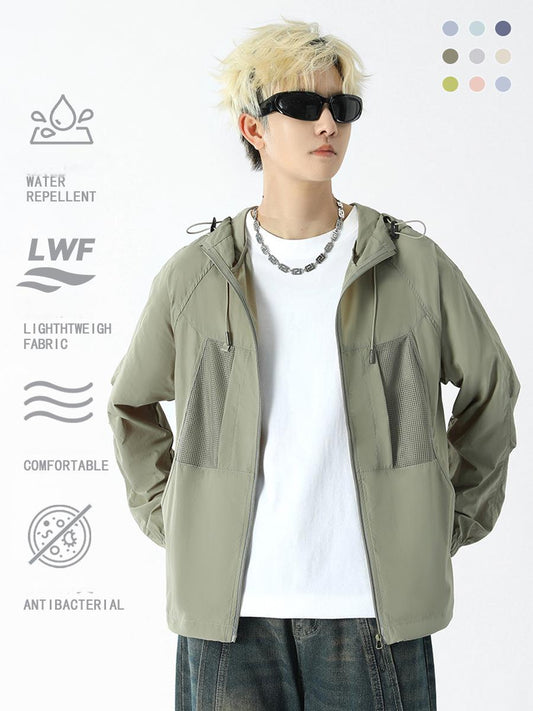 UPF100+ sun protection clothing for women summer thin anti-ultraviolet sunshade ice silk breathable sun protection shirt