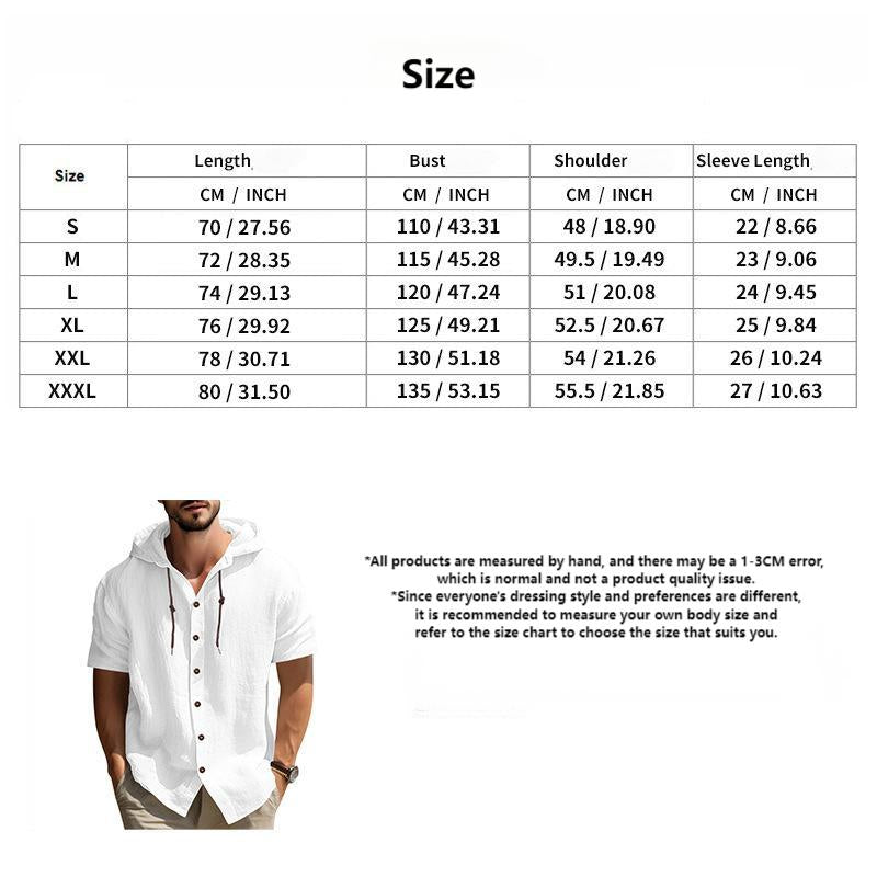 Casual short-sleeved men's loose T-shirt
