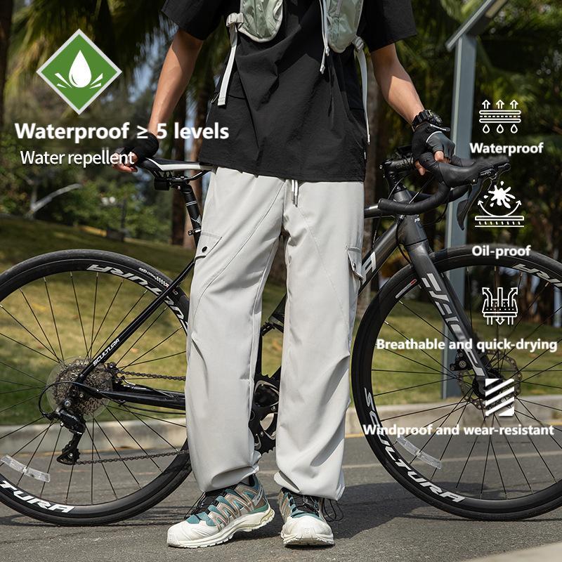 Waterproof quick-drying wear-resistant casual straight pants casual trousers