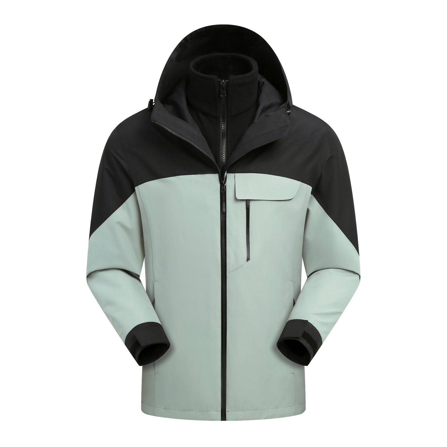 New outdoor autumn and winter men's and women's waterproof and windproof jacket